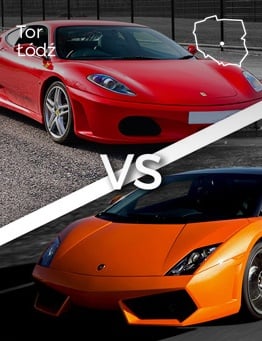 Pojedynek Lamborghini Gallardo vs Ferrari F430