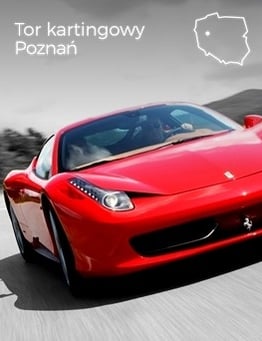 Ferrari Italia zaparkowane na torze wyścigowym