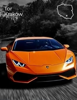 fioletowe Lamborghini Huracan widok przodem