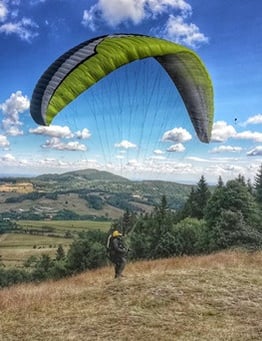 Lot akrobatyczny paralotnią – Wrocław	