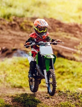 Jazda motocross dla dzieci