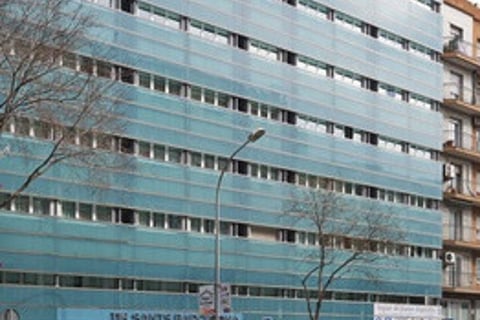 duży hotel w Barcelonie