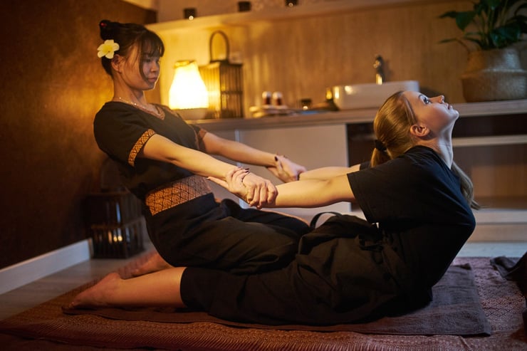 masaż w orientalnym spa
