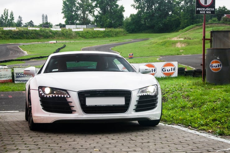 Przód luksusowego Audi R8