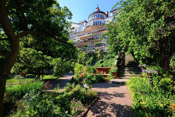 hotel z zewnątrz