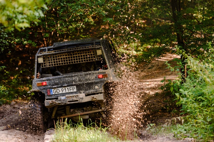 jazda off road
