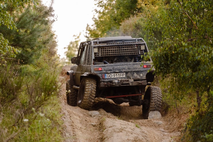 jazda off road