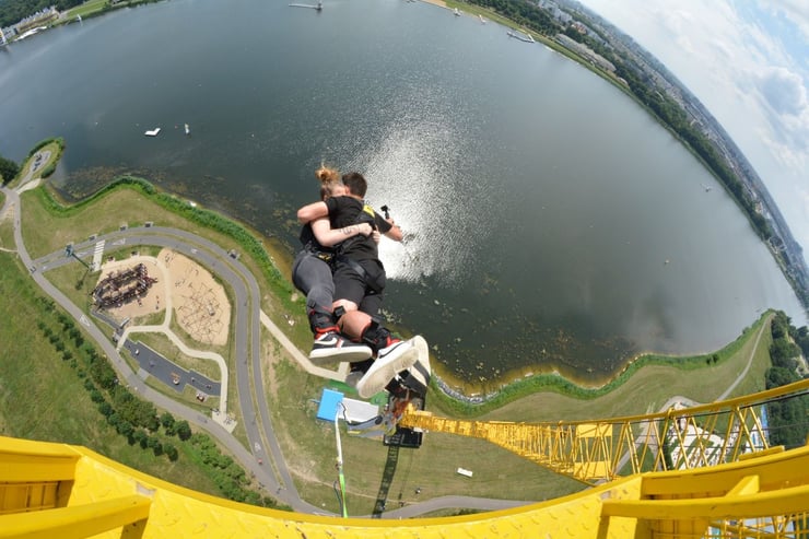 skok na bungee w Poznaniu