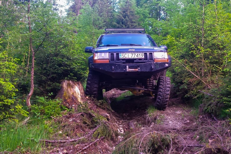 Jazda OFF ROAD 4x4