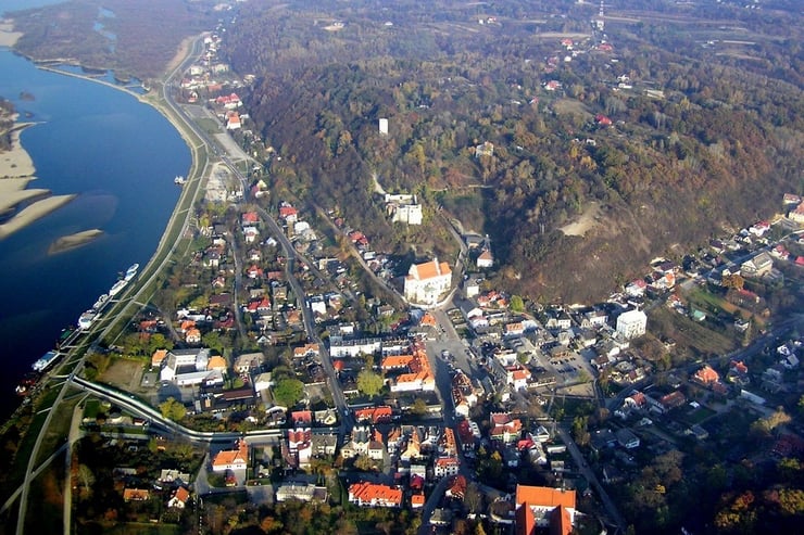 panorama Kazimierza Dolnego