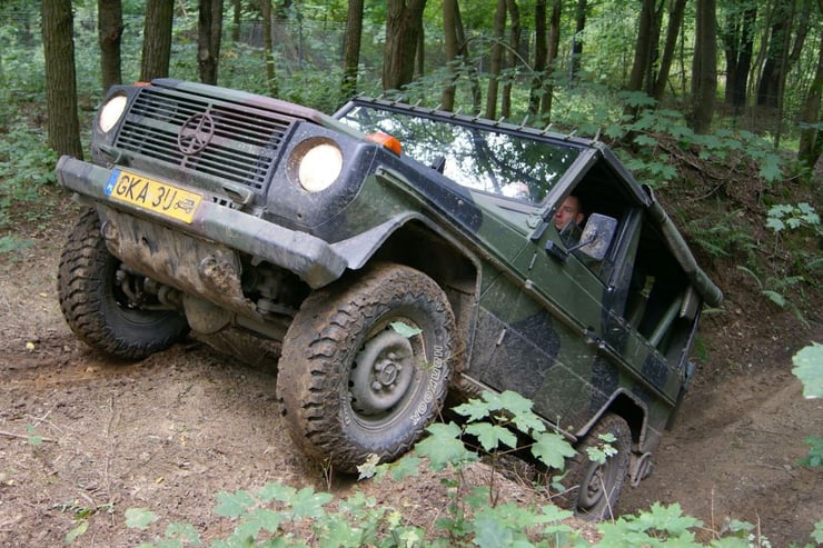 Nauka jazdy OFF ROAD 4x4 w Dąbrówce