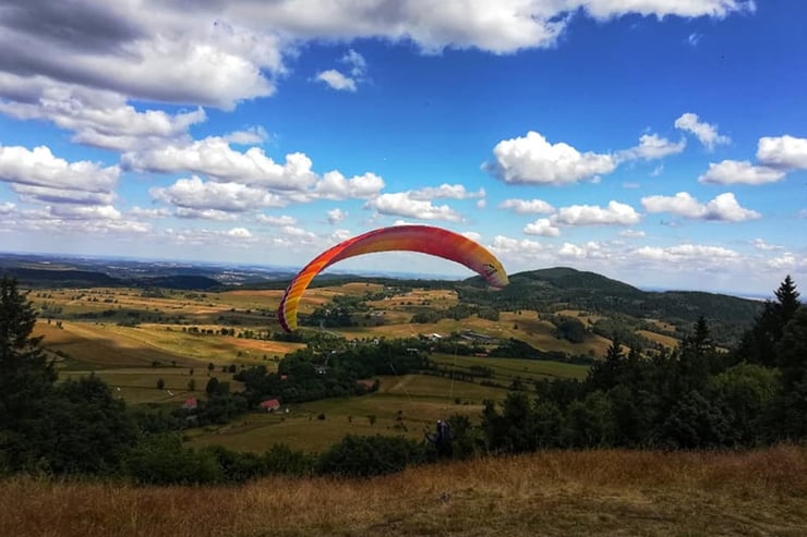 Lądowanie paralotni