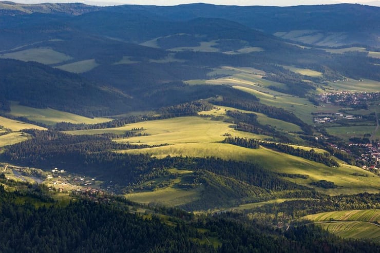 panorama Zakopanego