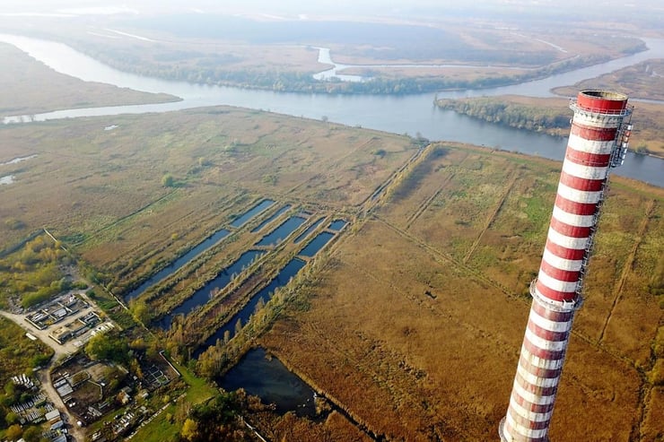 wieża, widok z góry