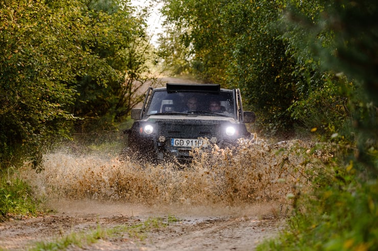 jazda off road