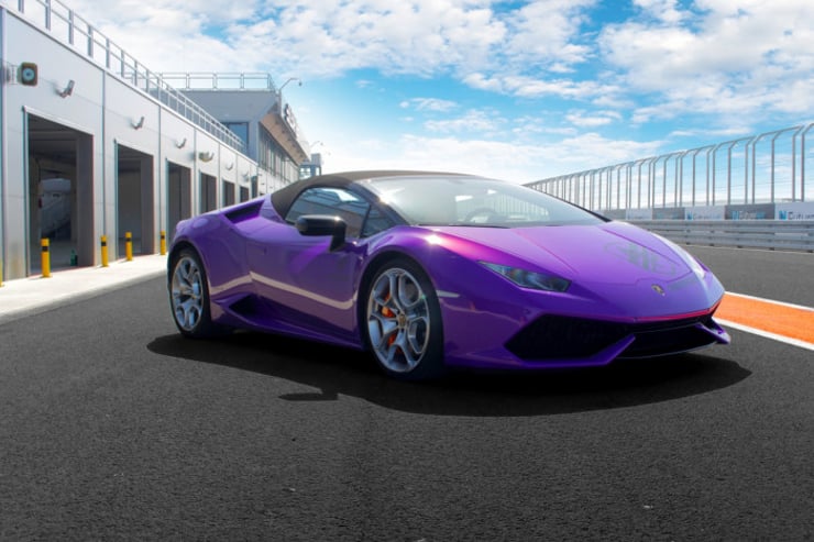 jazda lamborghini huracan na torze