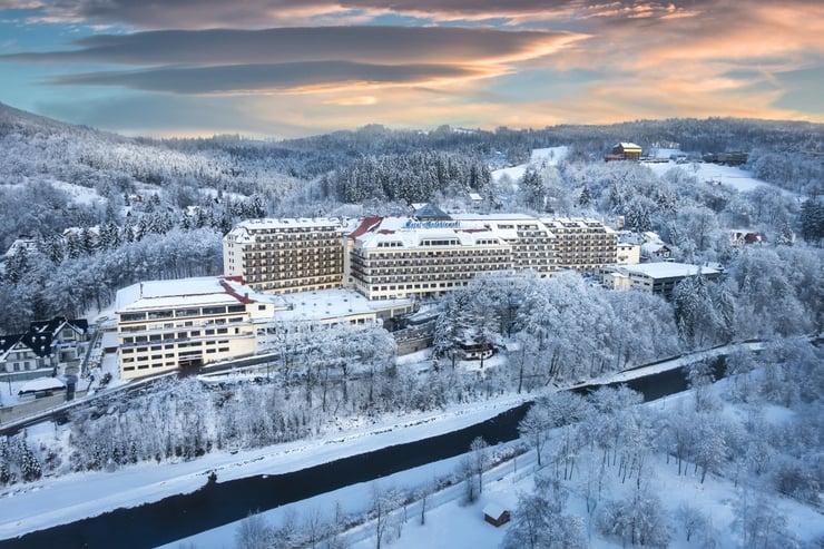 hotel zimą